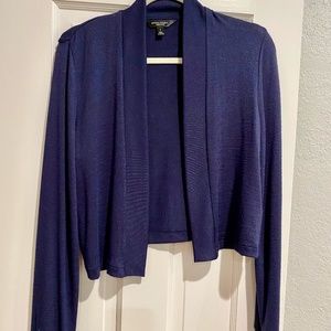 NWOT Banana Republic Women's Navy Crop Cardigan / Sz Small